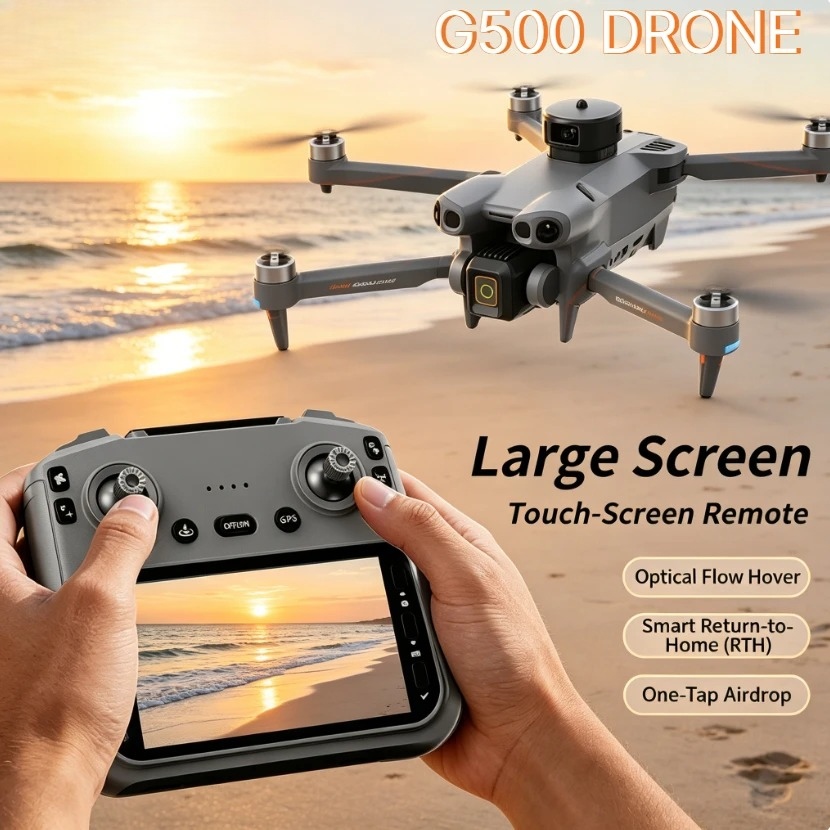 Original G500 GPS Foldable Dro - Drone Kit Long Range ulasan dan harga