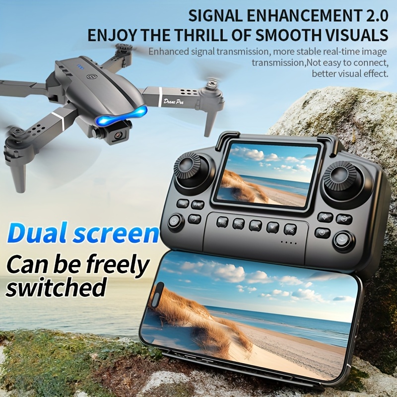 E99 PRO MAX Foldable Drone wit - Drone Kit Octocopter ulasan dan harga